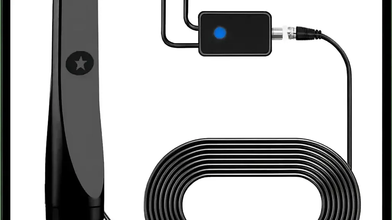 4 Way TV Signal Booster: Strong, Clear TV Reception for Multiple Rooms